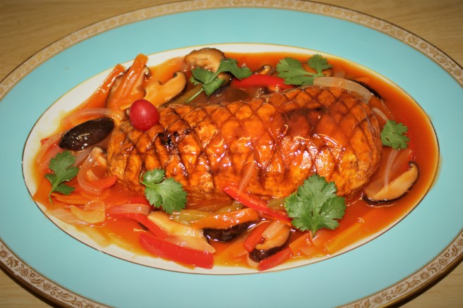 Mock Deep-fried Carp