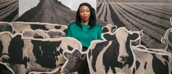 2017 Winner Lebohang Kganye with Lighthouse Keeper