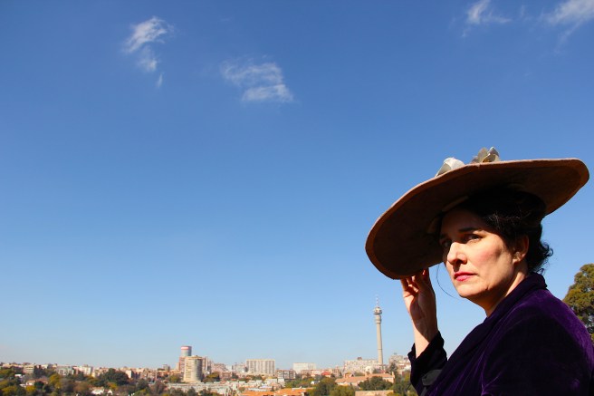 Florence with Joburg backdrop