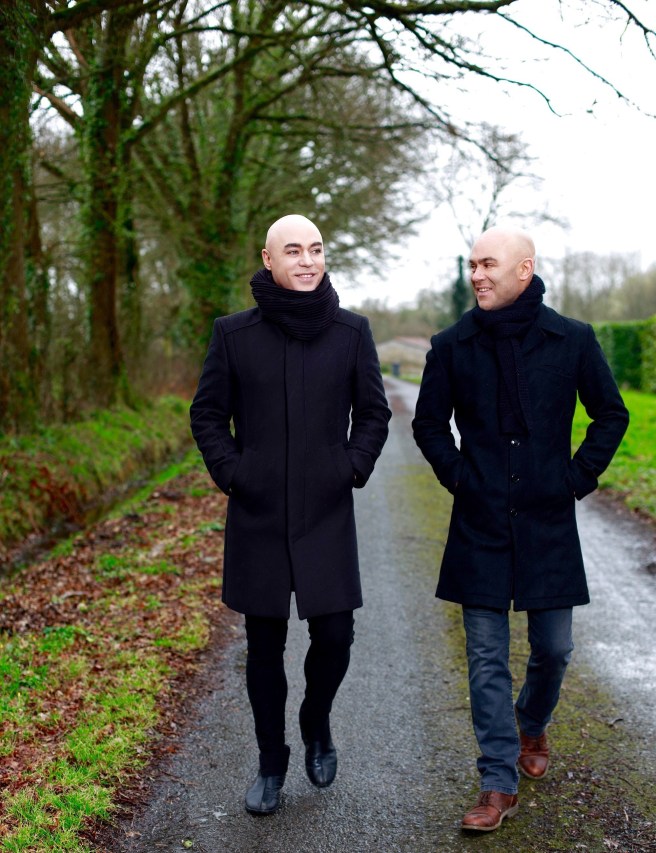 Nataniel and Erik in Nantes