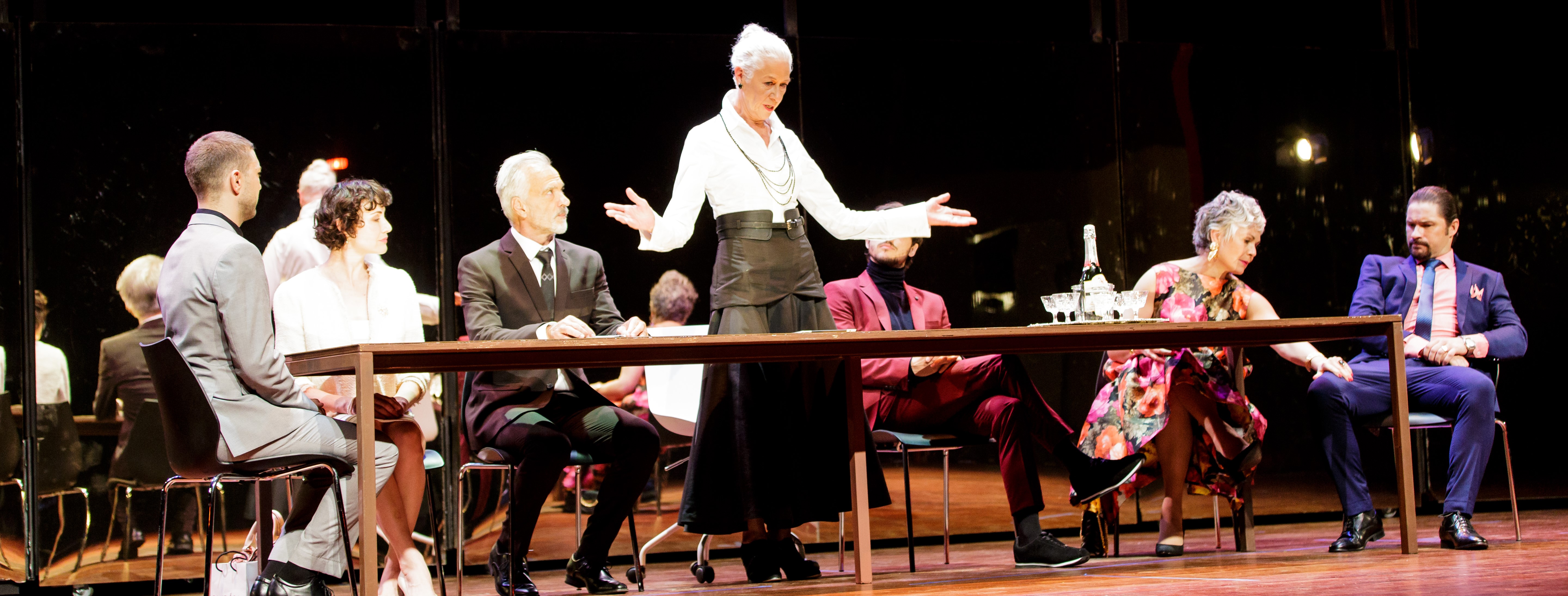 Koningin Lear with cast