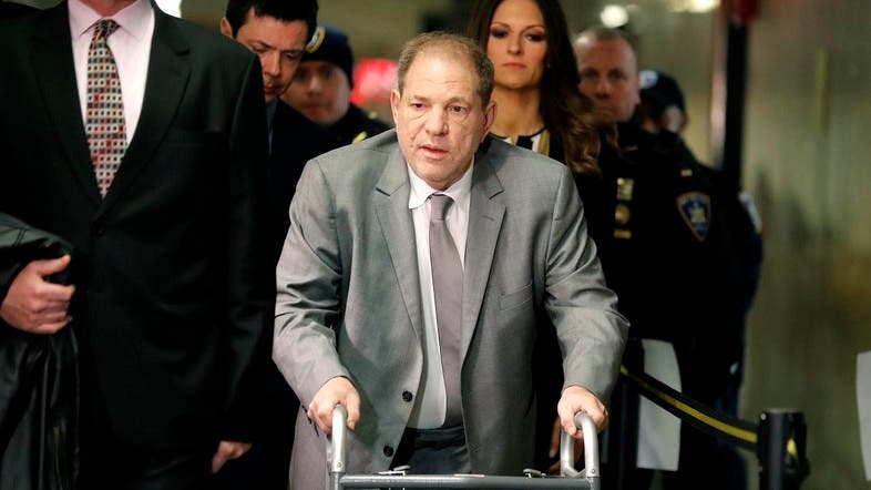 Harvey Weinstein at court