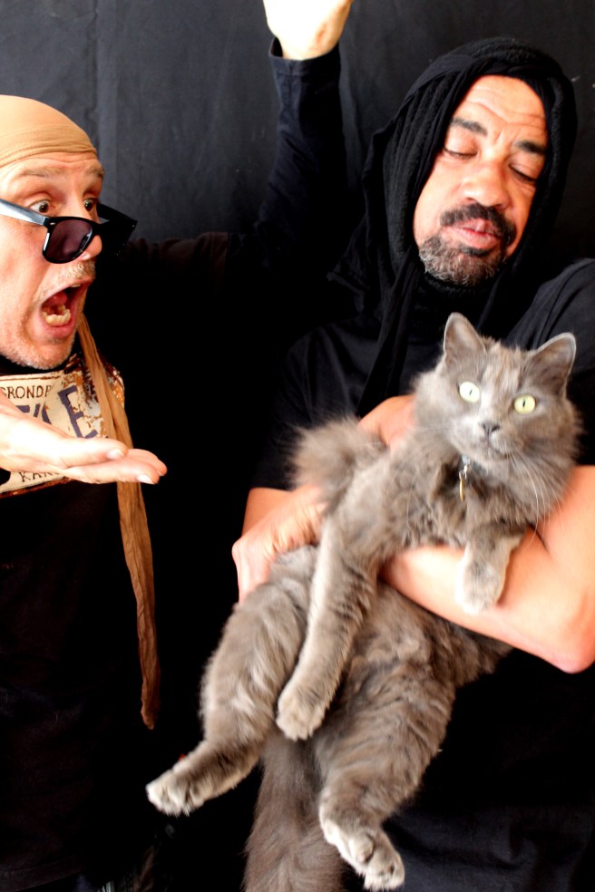 KKNK Dis 8.Waldi en Brendon en kat