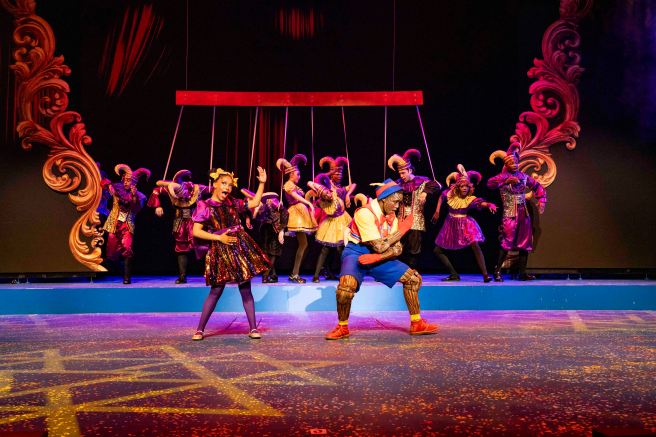 Piunocchio and his Dainty Dollky.