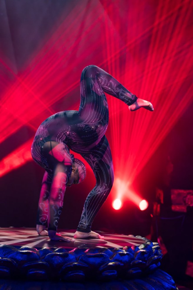 The astounding contortionist Lunga Buthelezi